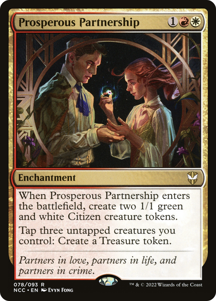 Prosperous Partnership (NCC-078) [New Capenna Commander] MTG Single Wizards of the Coast