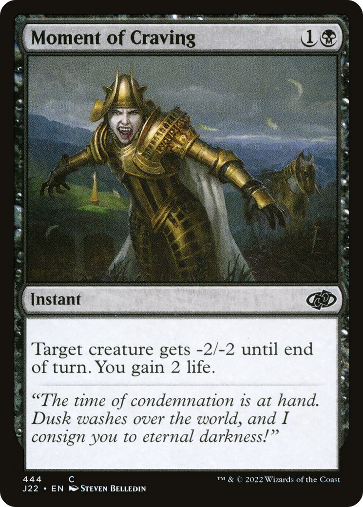 Moment of Craving (J22-444) [Jumpstart 2022] MTG Single Wizards of the Coast