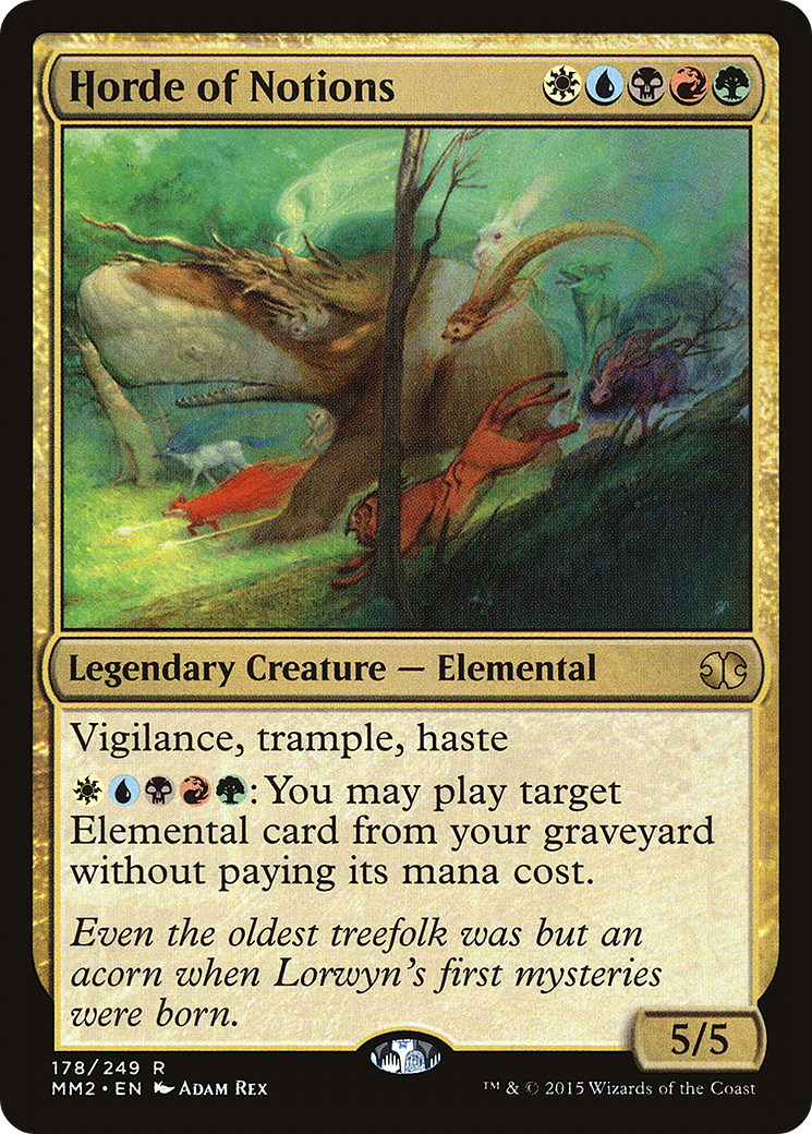 Horde of Notions (MM2-178) [Modern Masters 2015] Foil MTG Single Modern Masters 2015