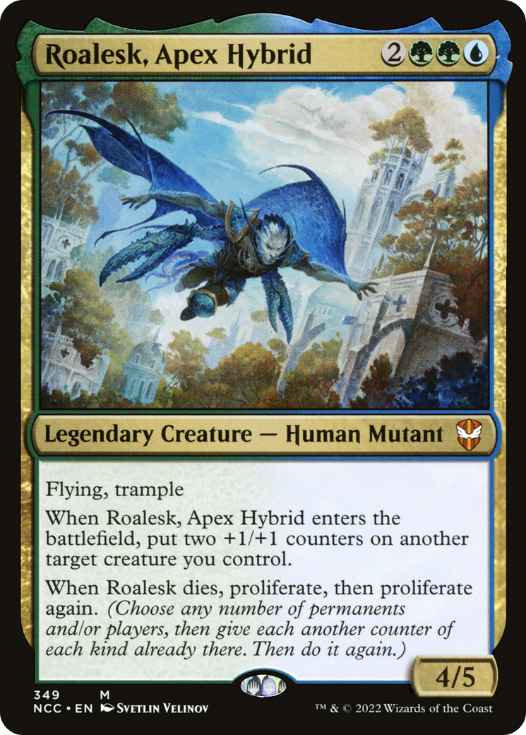 Roalesk, Apex Hybrid (NCC-349) [New Capenna Commander] MTG Single Wizards of the Coast