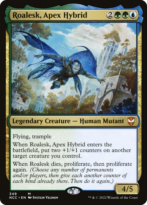 Roalesk, Apex Hybrid (NCC-349) [New Capenna Commander] MTG Single Wizards of the Coast