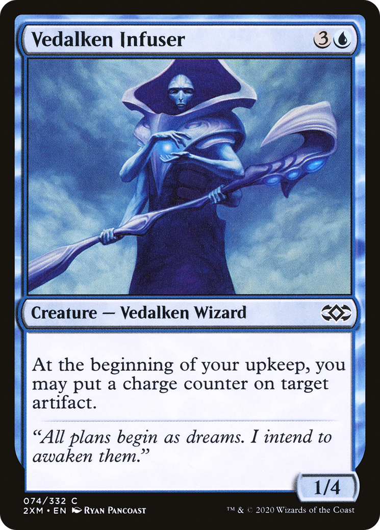Vedalken Infuser (2XM-074) [Double Masters] Foil MTG Single Wizards of the Coast