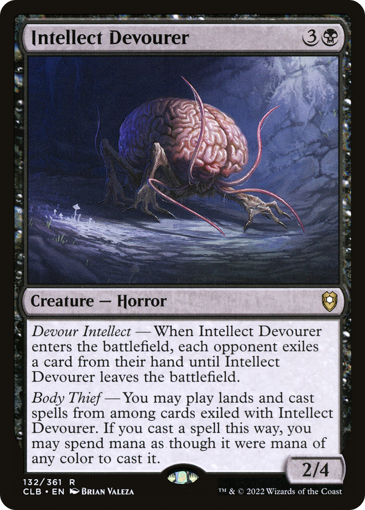 Intellect Devourer (CLB-132) [Commander Legends: Battle for Baldur's Gate] MTG Single Wizards of the Coast