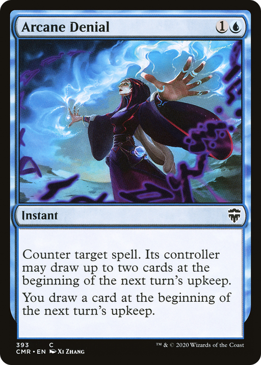 Arcane Denial (CMR-393) [Commander Legends] MTG Single Wizards of the Coast