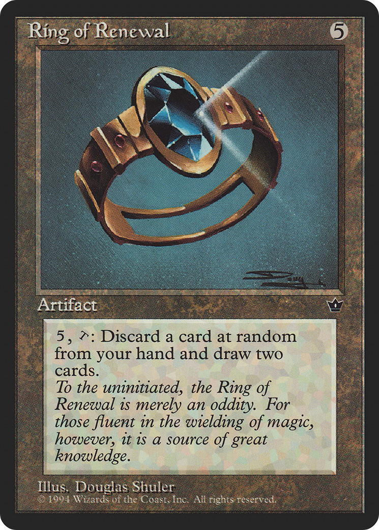 Ring of Renewal (FEM-) [Fallen Empires] MTG Single Wizards of the Coast