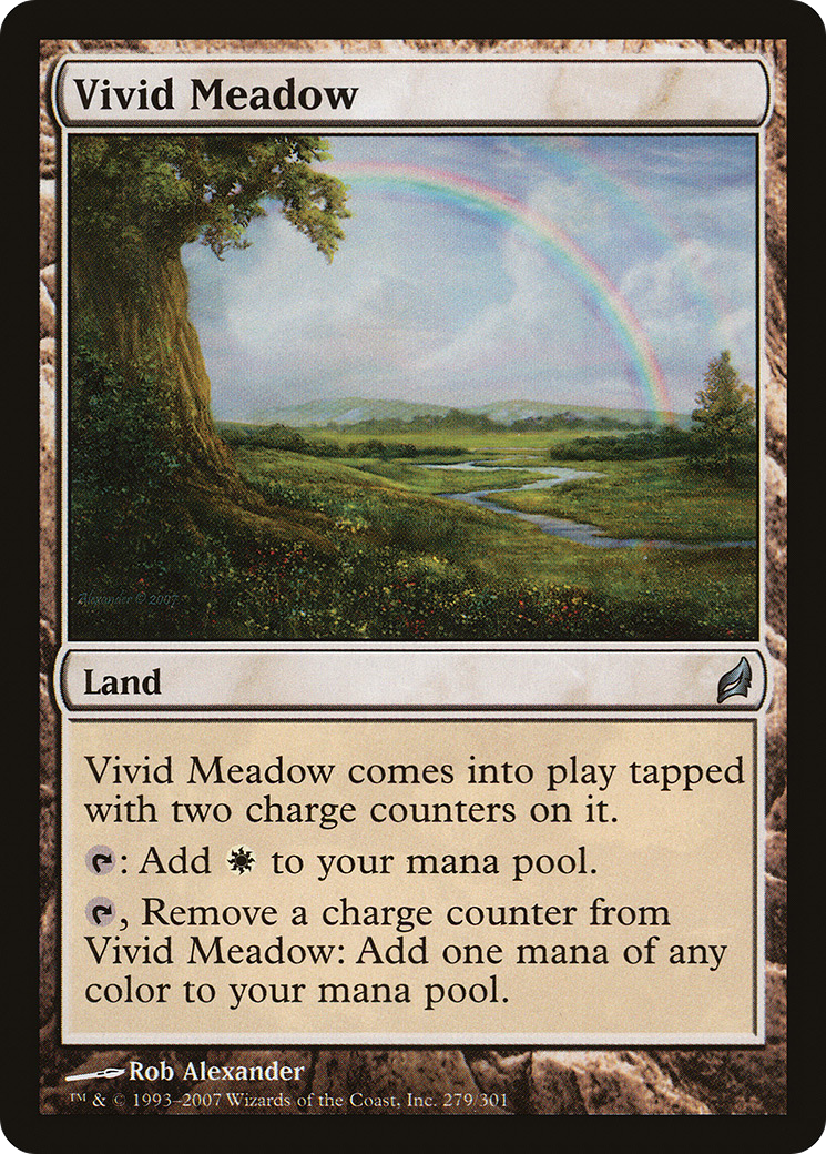 Vivid Meadow (LRW-279) [Lorwyn] MTG Single Wizards of the Coast