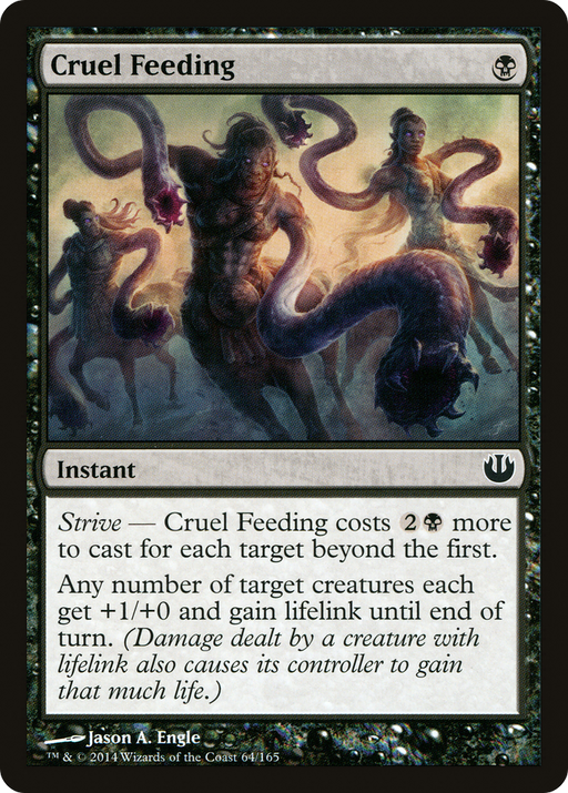 Cruel Feeding (JOU-064) [Journey into Nyx] MTG Single Wizards of the Coast