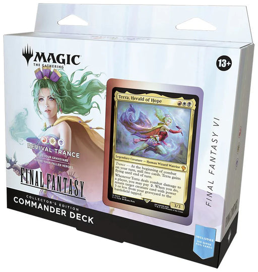 MTG Final Fantasy - Commander Deck [Collector's Edition] (Revival Trance) MTG Sealed Magic: The Gathering