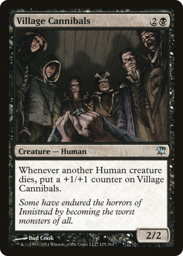 Village Cannibals (ISD-125) [Innistrad] MTG Single Wizards of the Coast