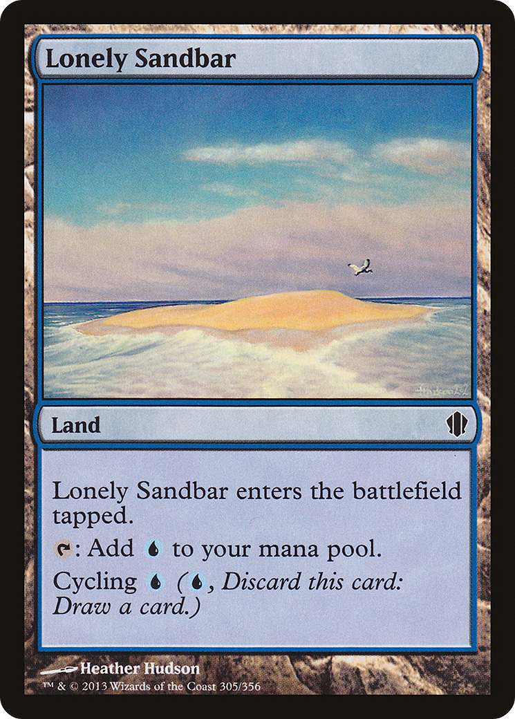 Lonely Sandbar (C13-305) [Commander 2013] MTG Single Wizards of the Coast