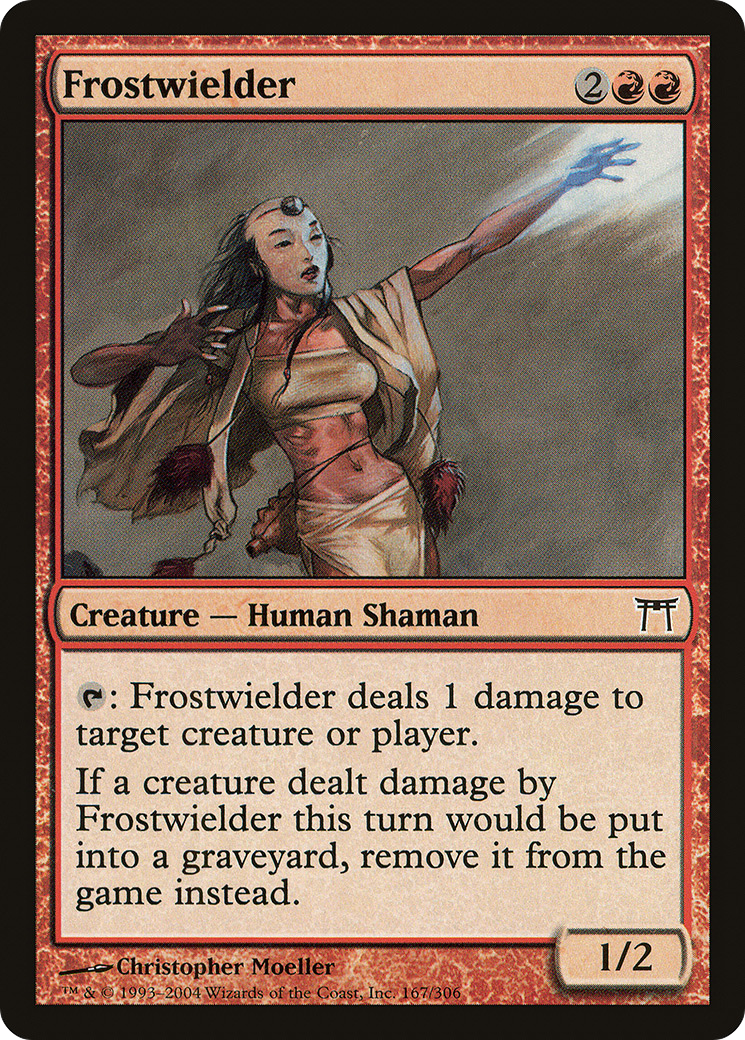 Frostwielder (CHK-167) [Champions of Kamigawa] MTG Single Wizards of the Coast