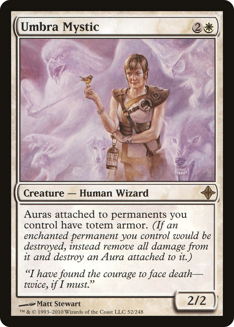 Umbra Mystic [Rise of the Eldrazi] MTG Single Magic: The Gathering