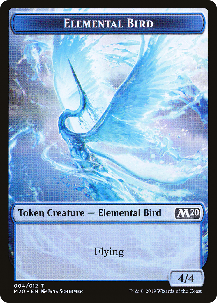 Elemental Bird (M20-004) [Tokens] Core Set 2020 Tokens MTG Single Wizards of the Coast