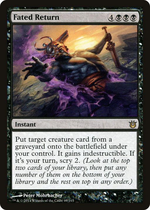 Fated Return (BNG-069) [Born of the Gods] Foil MTG Single Wizards of the Coast