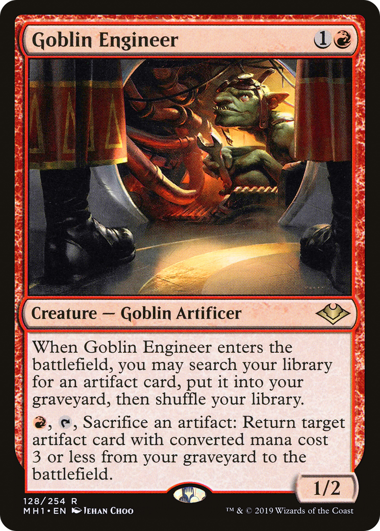 Goblin Engineer (MH1-128) [Modern Horizons] MTG Single Modern Horizons