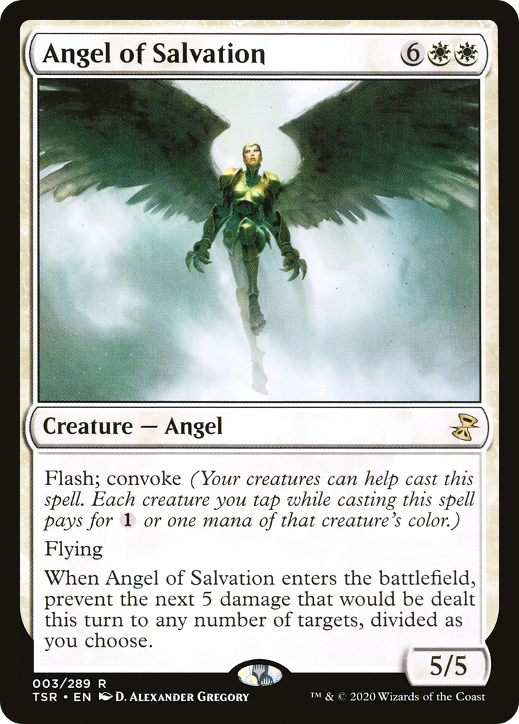 Angel of Salvation (TSR-003) [Time Spiral Remastered] Foil MTG Single Wizards of the Coast
