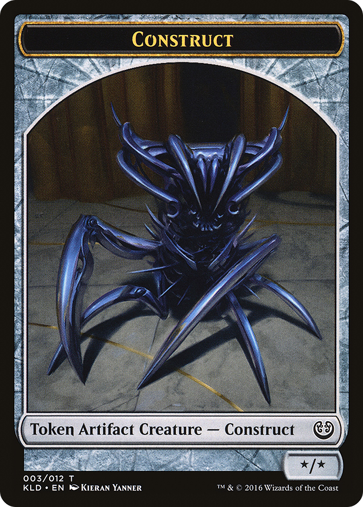 Construct Token (003) (KLD-003) [Tokens] Kaladesh Tokens MTG Single Wizards of the Coast
