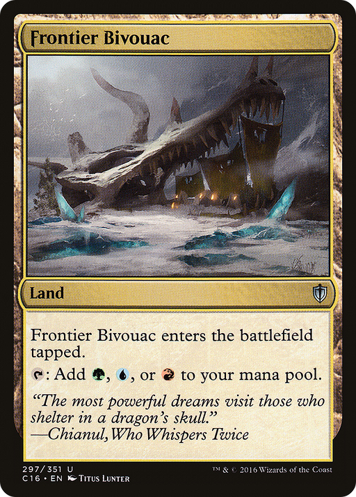 Frontier Bivouac (C16-297) [Commander 2016] MTG Single Wizards of the Coast