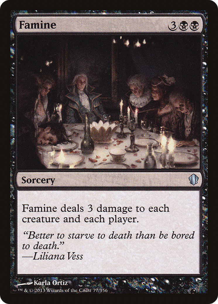 Famine (C13-077) [Commander 2013] MTG Single Wizards of the Coast