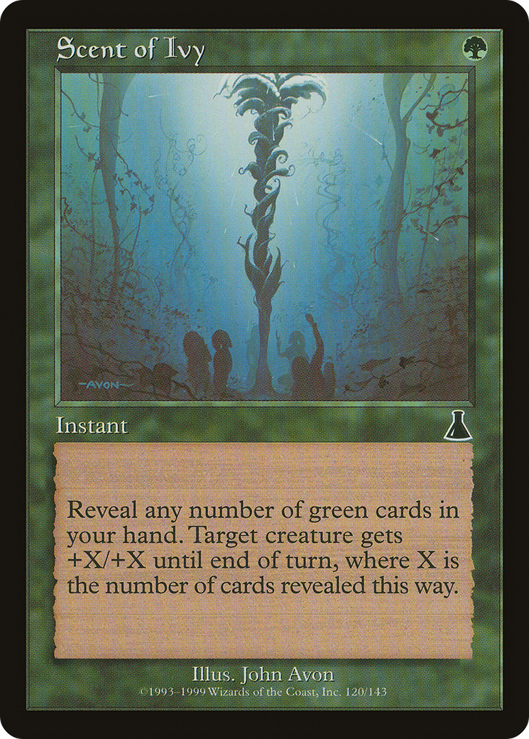 Scent of Ivy (UDS-120) [Urza's Destiny] Foil MTG Single Wizards of the Coast
