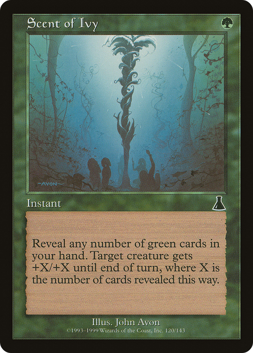 Scent of Ivy (UDS-120) [Urza's Destiny] MTG Single Wizards of the Coast