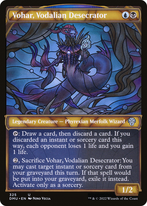 Vohar, Vodalian Desecrator (DMU-325) [Dominaria United] (Showcase) MTG Single Wizards of the Coast