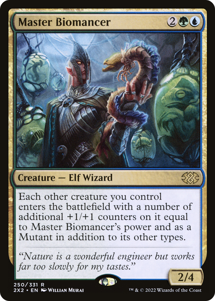 Master Biomancer (2X2-250) [Double Masters 2022] MTG Single Wizards of the Coast