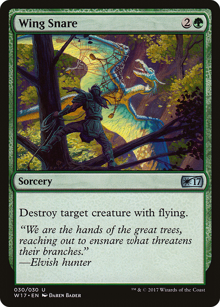 Wing Snare (W17-030) [Misc] Welcome Deck 2017 MTG Single Wizards of the Coast