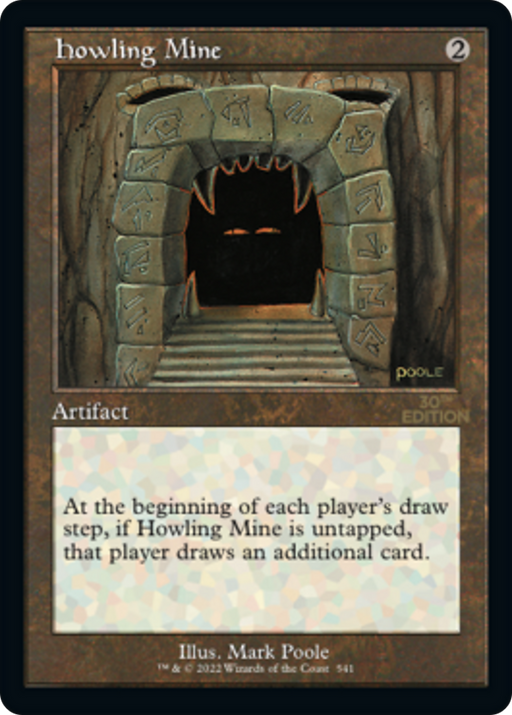 Howling Mine (30A-541) [30th Anniversary Edition] MTG Single Wizards of the Coast