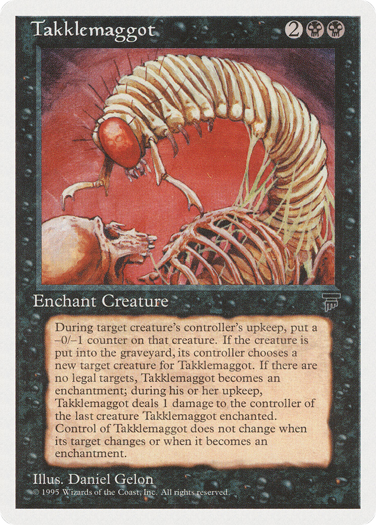 Takklemaggot (CHR-) [Chronicles] MTG Single Wizards of the Coast