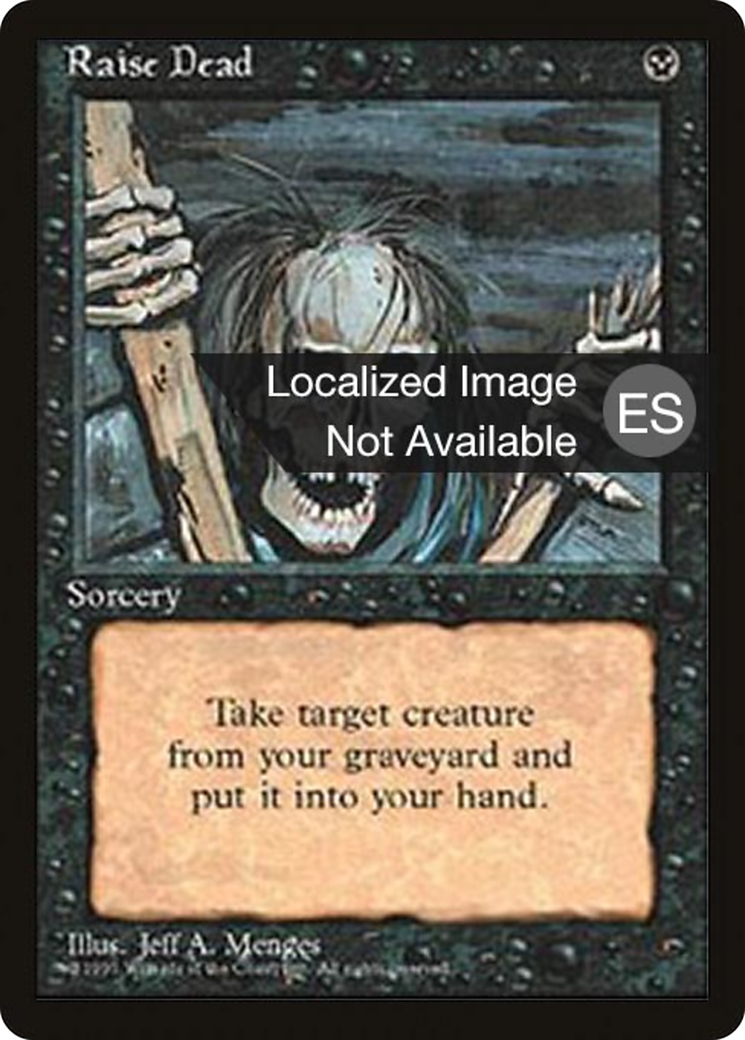 Raise Dead (4BB-156) [Fourth Edition Foreign Black Border] MTG Single Wizards of the Coast
