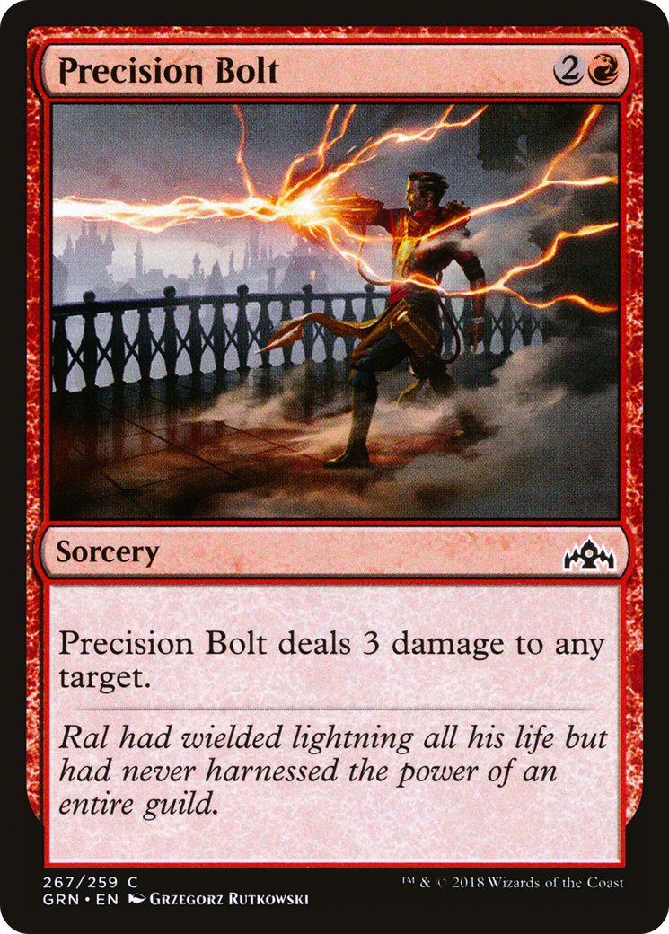 Precision Bolt (GRN-267) [Guilds of Ravnica] Foil MTG Single Wizards of the Coast
