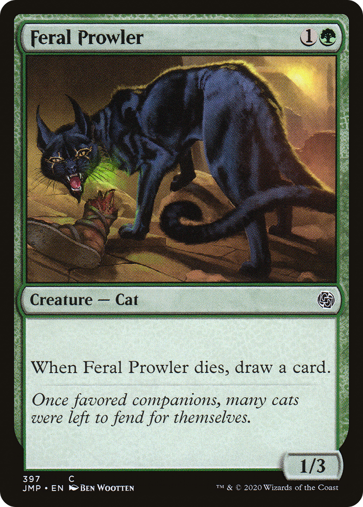 Feral Prowler (JMP-397) [Jumpstart] MTG Single Wizards of the Coast