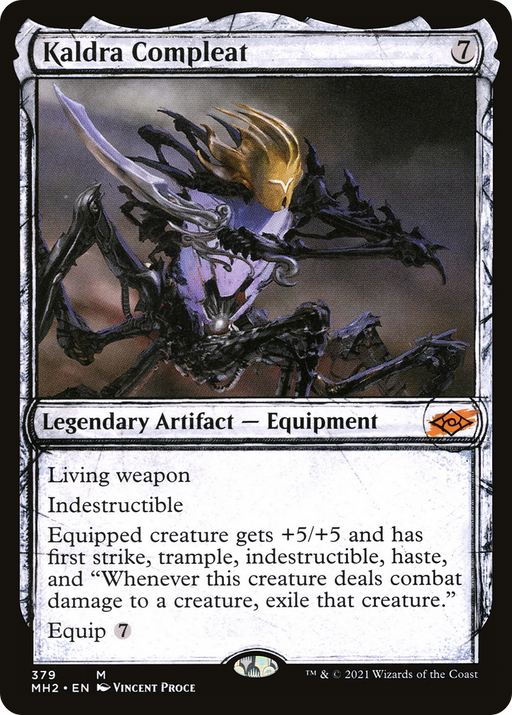 Kaldra Compleat (MH2-379) [Modern Horizons 2] (Showcase) MTG Single Modern Horizons 2