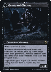 Graveyard Trespasser (PRE-104) [Innistrad: Midnight Hunt Promos] Foil MTG Single Wizards of the Coast