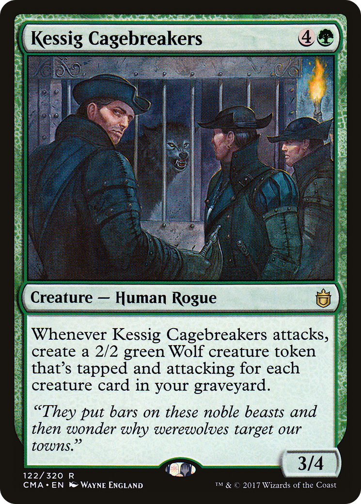 Kessig Cagebreakers (CMA-122) [Commander Anthology] MTG Single Wizards of the Coast