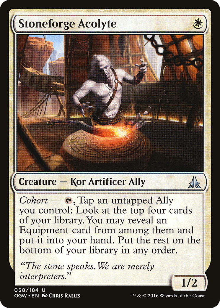 Stoneforge Acolyte (OGW-038) [Oath of the Gatewatch] MTG Single Wizards of the Coast