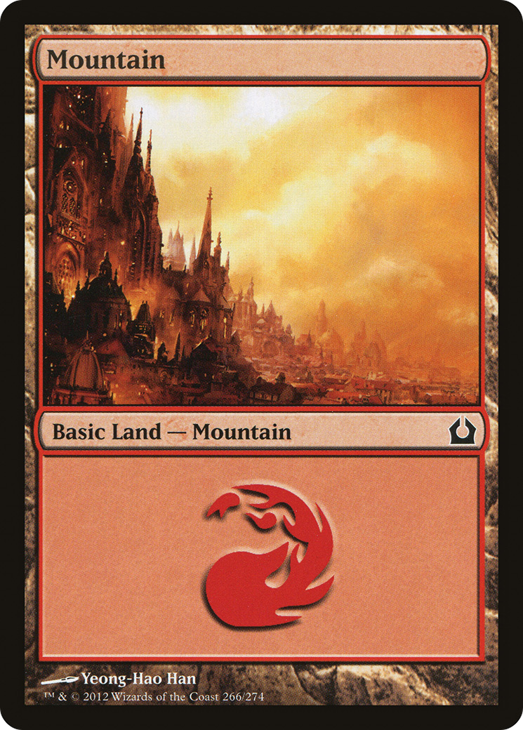 Mountain (RTR-266) [Return to Ravnica] MTG Single Wizards of the Coast