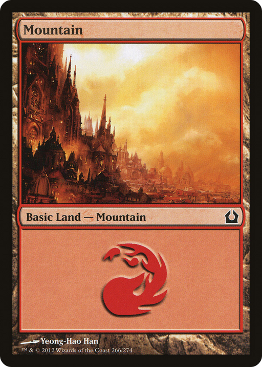 Mountain (RTR-266) [Return to Ravnica] Foil MTG Single Wizards of the Coast