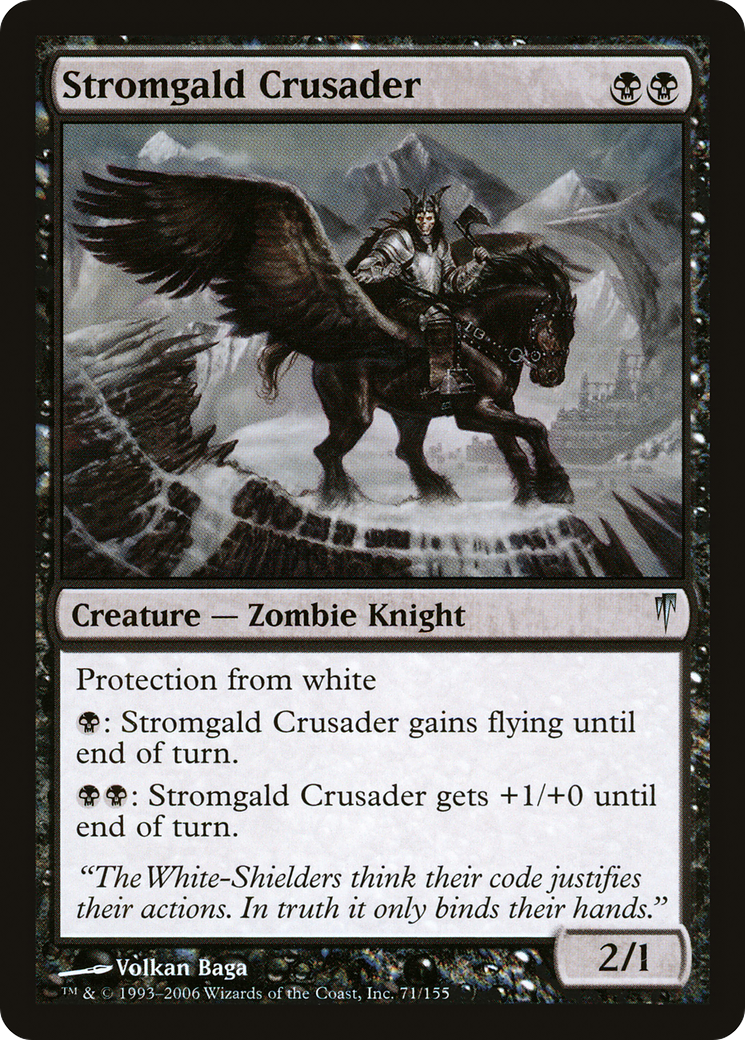 Stromgald Crusader (CSP-071) [Coldsnap] Foil MTG Single Wizards of the Coast