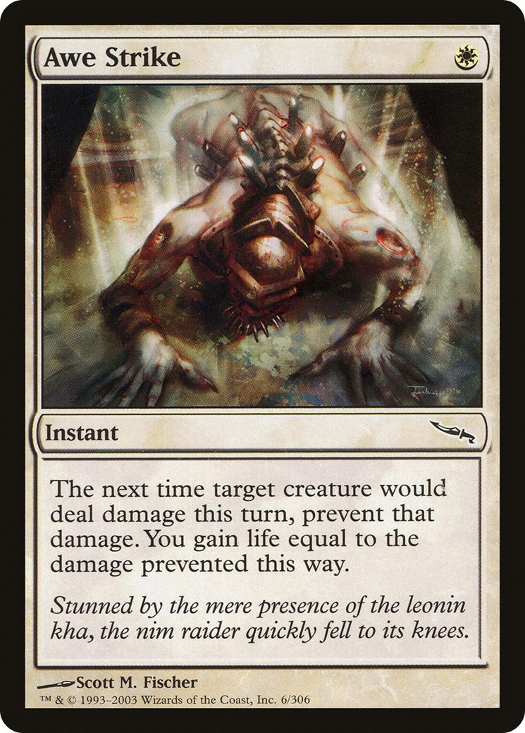 Awe Strike (MRD-006) [Mirrodin] MTG Single Wizards of the Coast