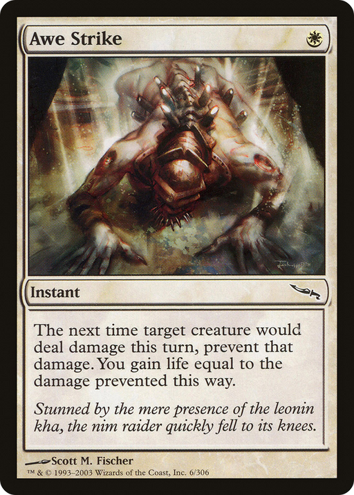 Awe Strike (MRD-006) [Mirrodin] MTG Single Wizards of the Coast