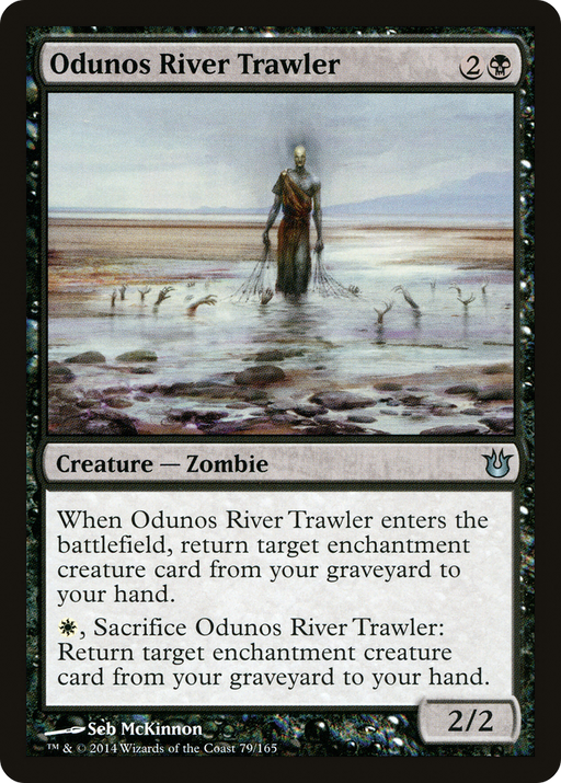 Odunos River Trawler (BNG-079) [Born of the Gods] MTG Single Wizards of the Coast