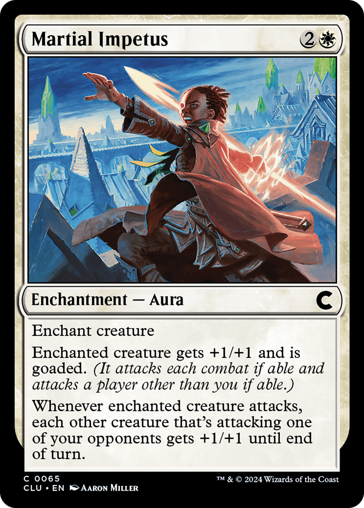 Martial Impetus (CLU-065) [Ravnica: Clue Edition] MTG Single Wizards of the Coast