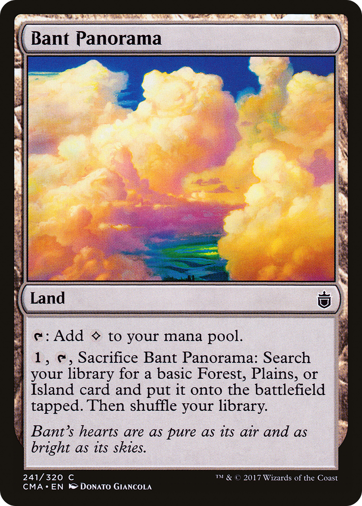 Bant Panorama (CMA-241) [Commander Anthology] MTG Single Wizards of the Coast