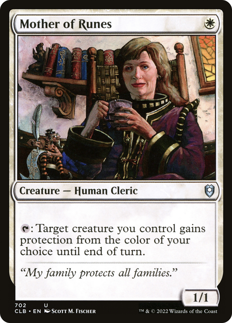 Mother of Runes (CLB-702) [Commander Legends: Battle for Baldur's Gate] MTG Single Wizards of the Coast