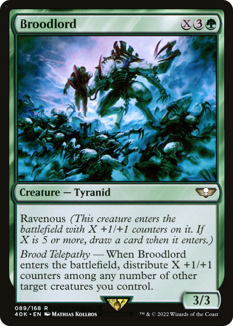 Broodlord (40K-089) [Warhammer 40,000 Commander] MTG Single Wizards of the Coast