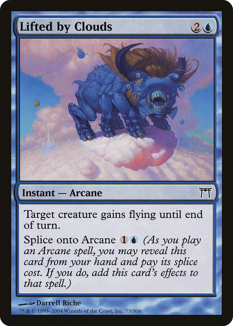 Lifted by Clouds (CHK-073) [Champions of Kamigawa] Foil MTG Single Wizards of the Coast