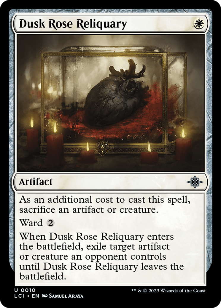 Dusk Rose Reliquary (LCI-010) [The Lost Caverns of Ixalan] MTG Single Wizards of the Coast