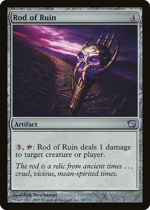 Rod of Ruin (9ED-307) [9th Edition] MTG Single Wizards of the Coast